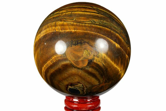 Polished Tiger's Eye Sphere #124622